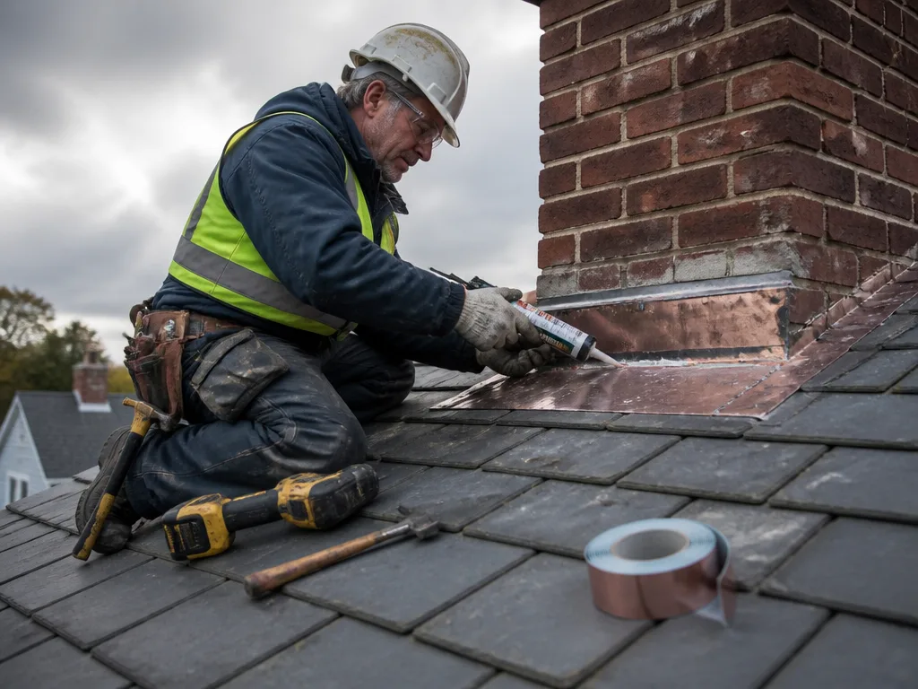 Chimney Flashing Repair